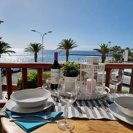 Casa Playa Del Duque 2 In 1st Sea Line Directly At The Beach, Heated Pool, Wifi アパート *
