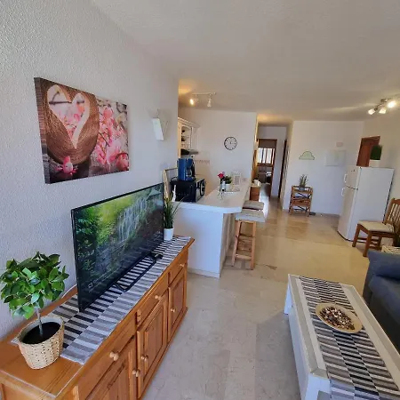 Апартаменты Casa Playa Del Duque 2 In 1st Sea Line Directly At The Beach, Heated Pool, Wifi Адехе