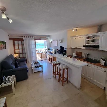 Casa Playa Del Duque 2 In 1st Sea Line Directly At The Beach, Heated Pool, Wifi